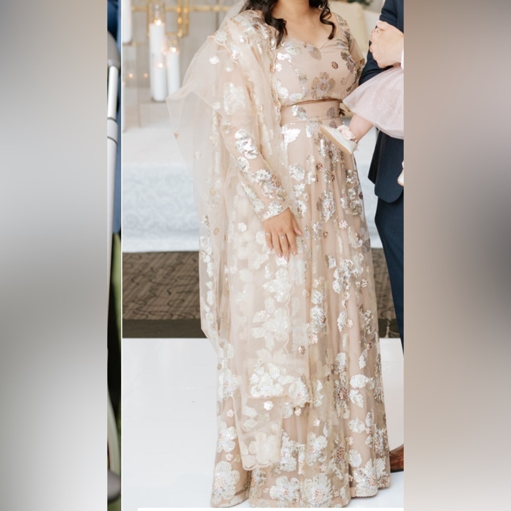 The saree room set - skirt + dupatta + blouse